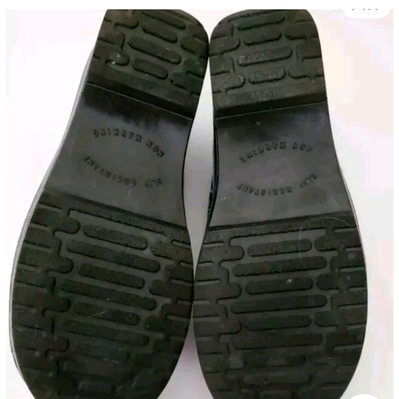 Easy Works By Easy Street Wedge Clogs Womens 7.5 Purple/Teal Floral EUC - Picture 7 of 7